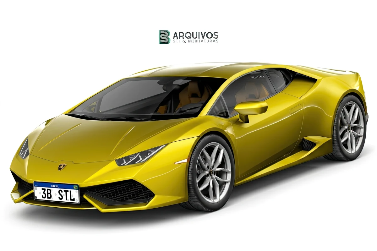 Modelo 3D STL - Lamborghini Huracan LP610-4 2015